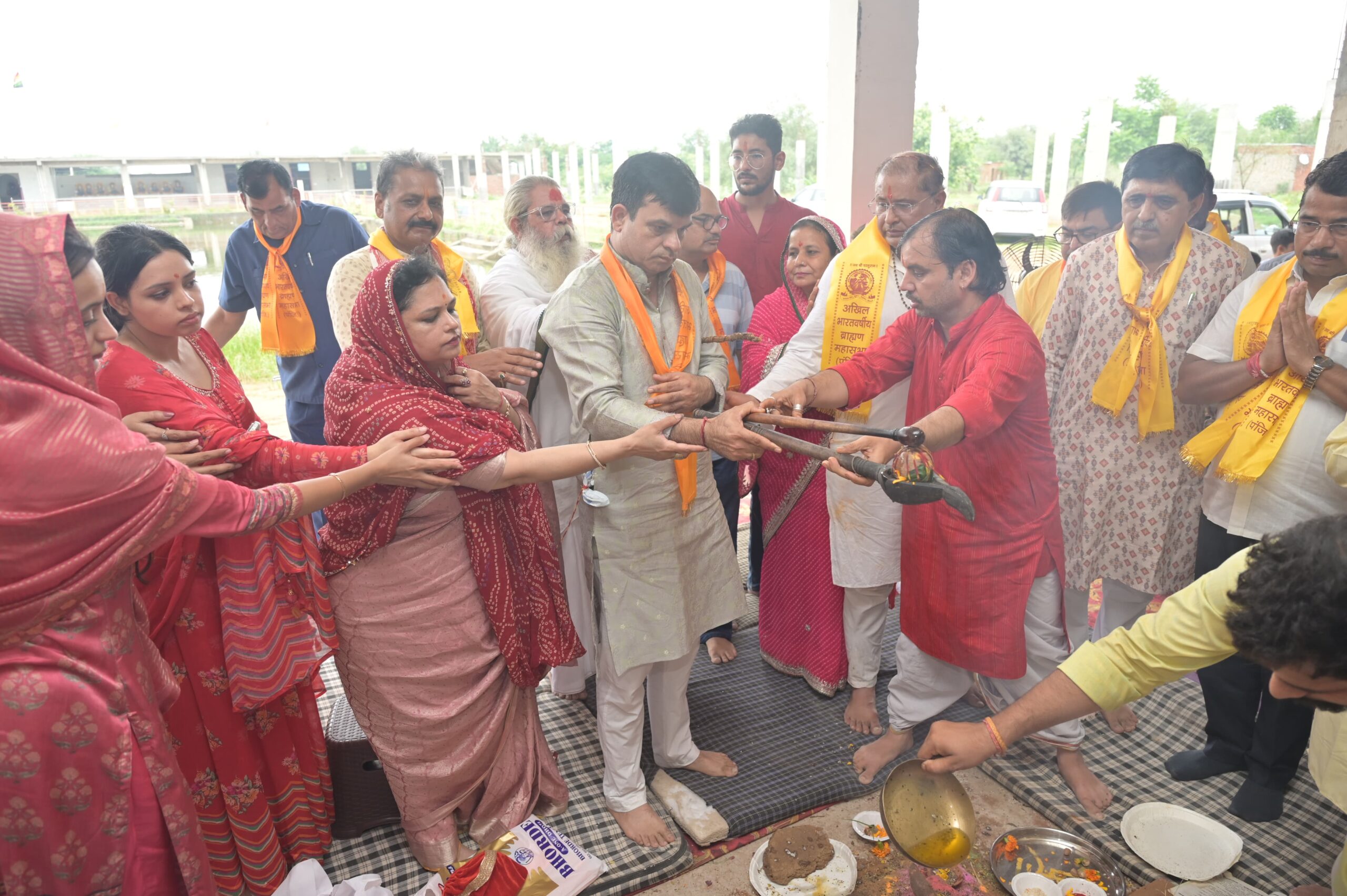 अखिल भारतवर्षीय ब्राह्मण महासभा द्वारा भगवान परशुराम जी की मूर्ति स्थापना एवं प्राण प्रतिष्ठा
